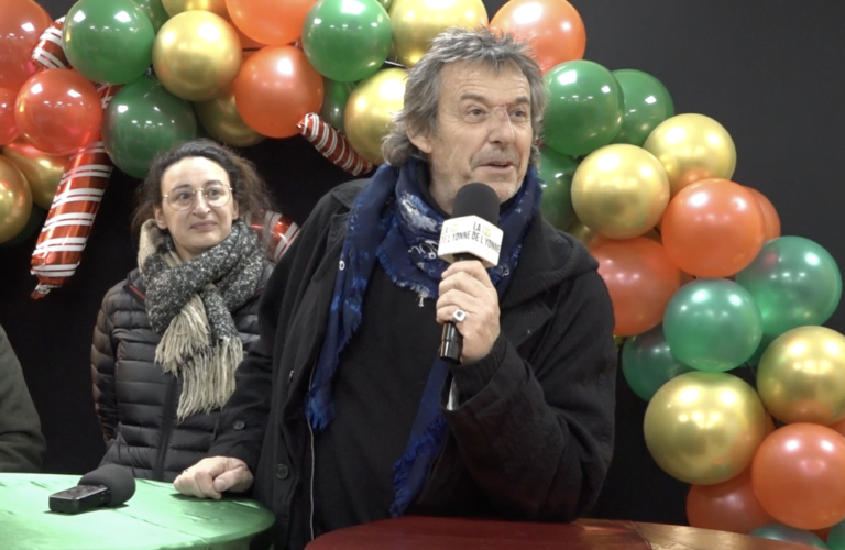 Jean-luc reichmann en conférence de presse à saint-clément