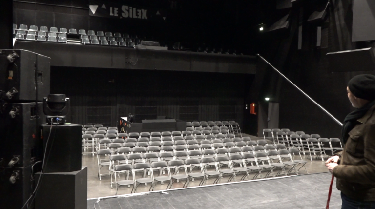 Scène de spectacle du Silex.