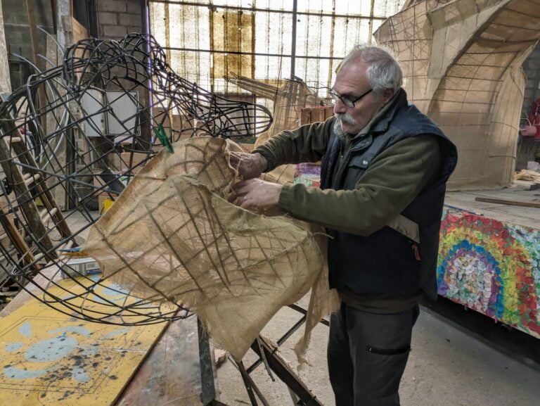 Préparatif du Carnaval