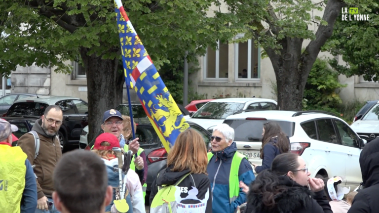 La grande randonnée vers paris dans le jovinien