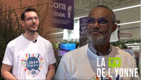 Pierre-Nicolas Joliot, 1er Vice-président du Lions Club Auxerre Phoenix, et le Docteur Jean-Marie Dupont lui aussi membre du club, répondent à nos question sur le diabète.