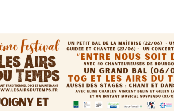 Différentes affiches des événements à venir