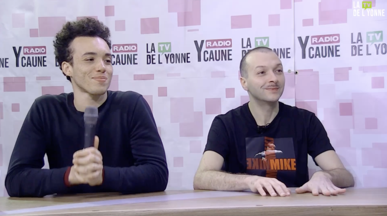 Amar et Marvin danseurs et chorégraphe du ballet Mike ballet queer qui aura lieu pour la premiere fois demain à Joigny