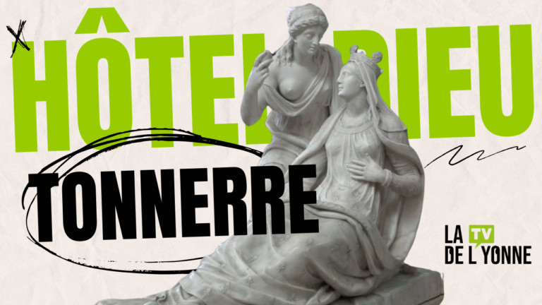 la statue de l'Hôtel-Dieu les vestiges de margerite de bourgogne