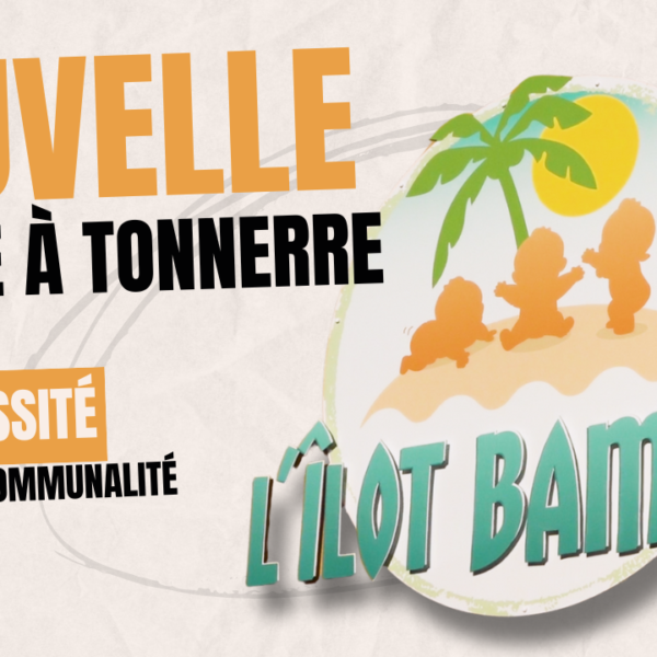 Crèche de Tonnerre "L'Îlot Bambin" : nouvelle enseigne inaugurée au sein du pôle Petite Enfance de la Communauté de Communes du Tonnerrois, en Bourgogne.