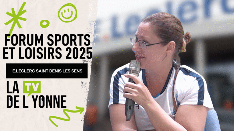 Forum Sports & Loisirs E.Leclerc Sens Nord avec le Sens Olympique Badminton Club.