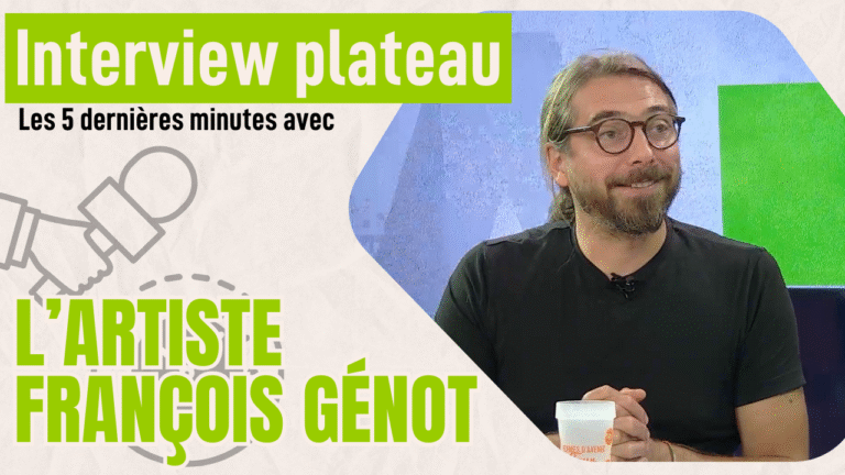 françois génot sur les plateaux de la télé de l'Yonne